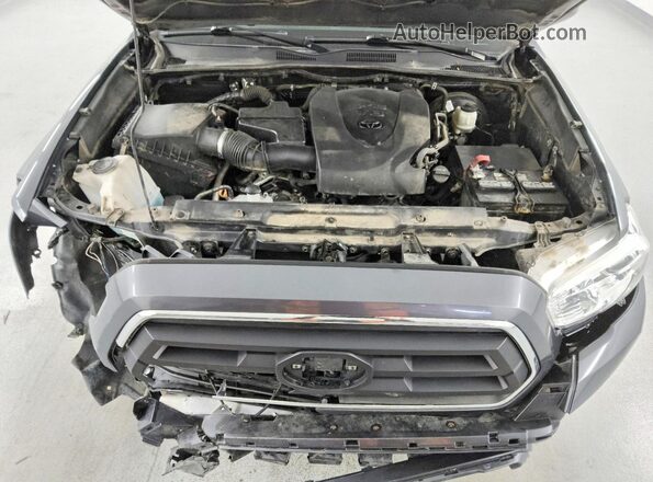 3TMBZ5DN5MM028512 2021 TOYOTA TACOMA Gray Widok wnętrza z tyłu