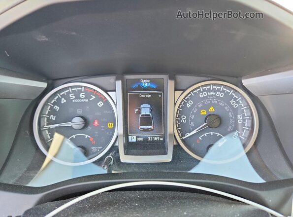 3TMBZ5DN5PM037991 2023 TOYOTA TACOMA Charcoal ხელსაწყოთა პანელის ხედი
