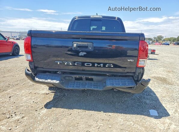3TMBZ5DN6HM006458 2017 TOYOTA TACOMA Black Widok z tyłu