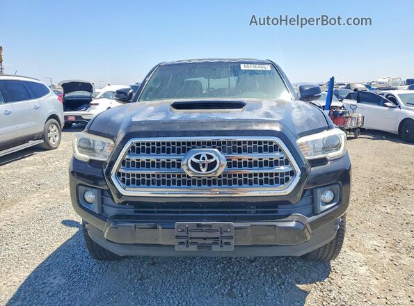 3TMBZ5DN6HM006458 2017 TOYOTA TACOMA Black Widok z przodu