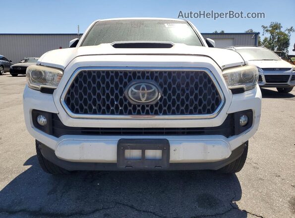 3TMBZ5DN6KM017919 2019 TOYOTA TACOMA White Դիմացի տեսք