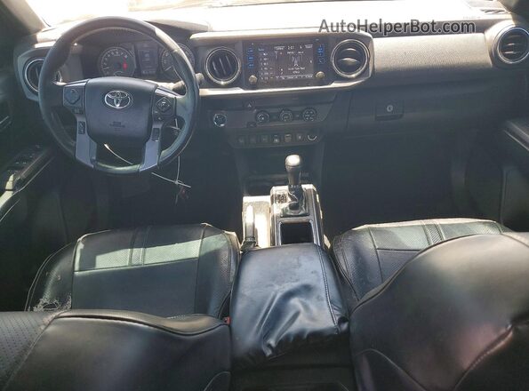 3TMBZ5DN6KM017919 2019 TOYOTA TACOMA White Առջևի վահանակի տեսք