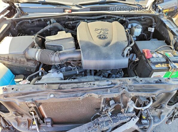 3TMBZ5DN6KM021727 2019 TOYOTA TACOMA Черный Вид задней части салона