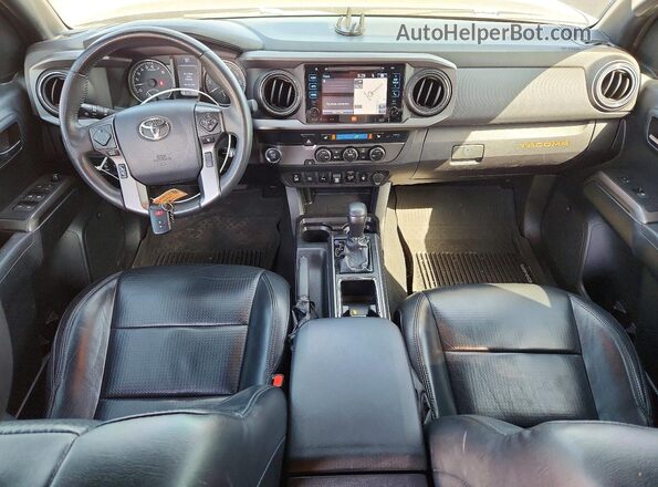 3TMBZ5DN6KM021727 2019 TOYOTA TACOMA Черный Вид панели приборов