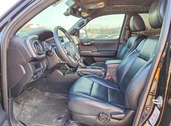 3TMBZ5DN6KM021727 2019 TOYOTA TACOMA Черный Вид салона спереди
