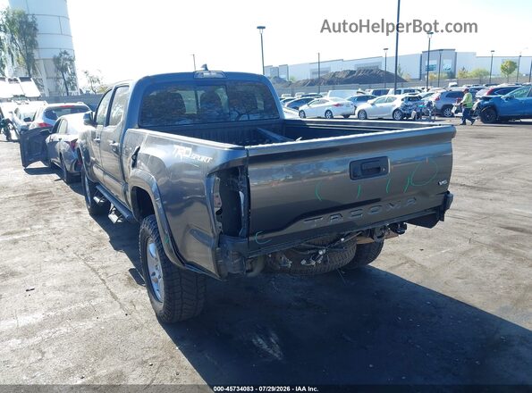 3TMBZ5DN7JM014719 2018 TOYOTA TACOMA Gray Front view