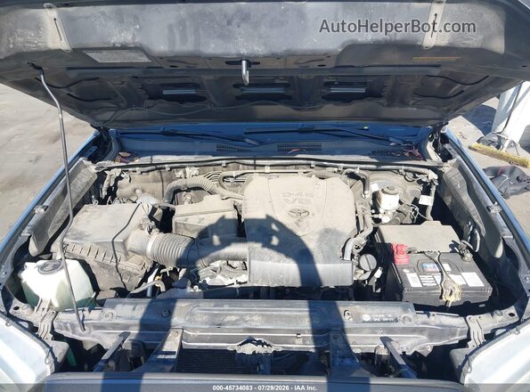 3TMBZ5DN7JM014719 2018 TOYOTA TACOMA Gray Rear view