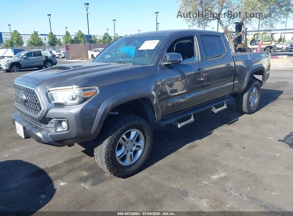 3TMBZ5DN7JM014719 2018 TOYOTA TACOMA Gray Front left
