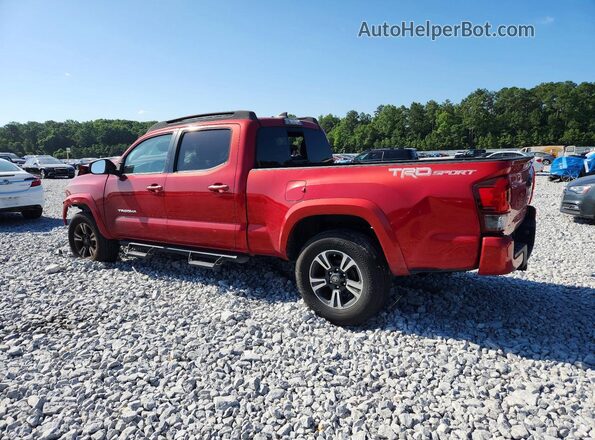 3TMBZ5DN7JM016387 2018 TOYOTA TACOMA Red Задня ліва чверть