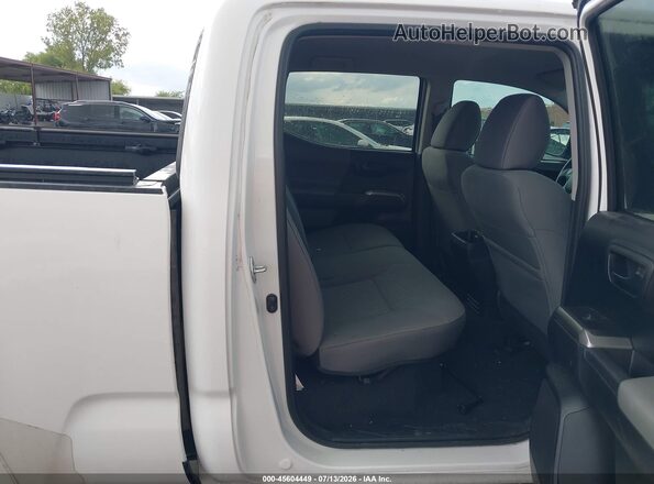 3TMBZ5DN8NM033494 2022 TOYOTA TACOMA White VIN კოდის სტიკერის ხედი