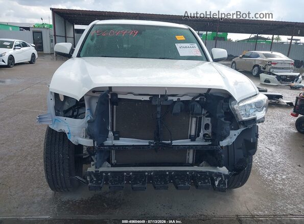 3TMBZ5DN8NM033494 2022 TOYOTA TACOMA White უკანა სალონის ხედი