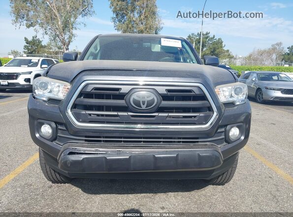 3TMBZ5DN9KM018952 2019 TOYOTA TACOMA Gray Вид задньої частини салону