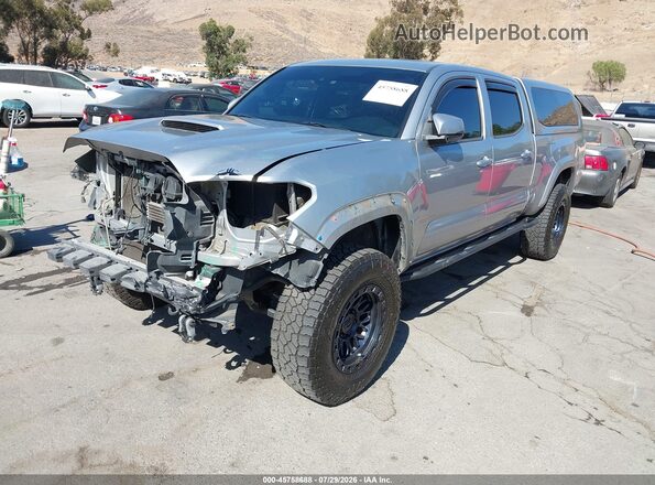 3TMBZ5DN9LM025613 2020 TOYOTA TACOMA Silver Առջևի ձախ երեք քառորդ տեսարան