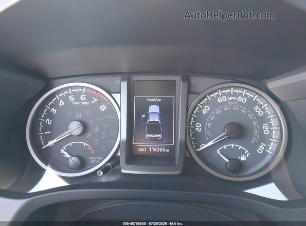 3TMBZ5DN9LM025613 2020 TOYOTA TACOMA Silver Հետևի նստատեղերի տեսք