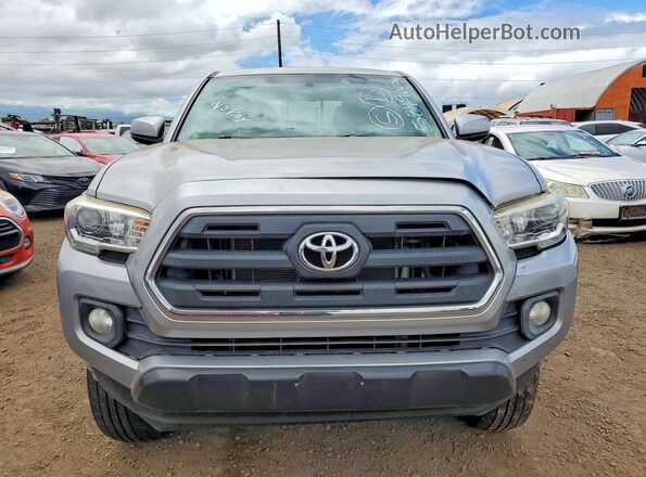 3TMBZ5DNXHM012067 2017 TOYOTA TACOMA Silver Front view
