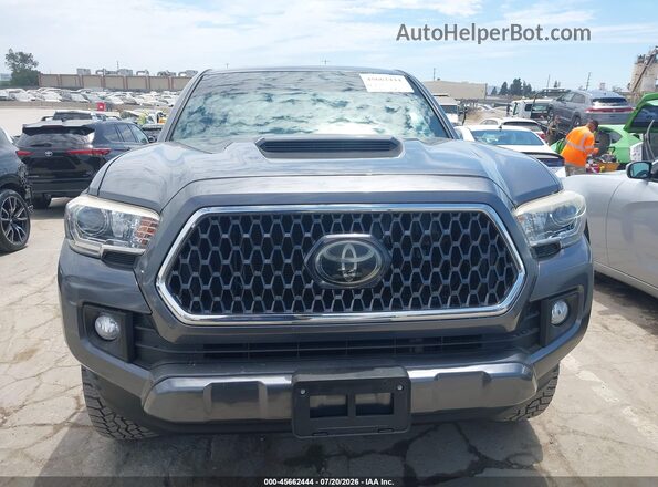 3TMBZ5DNXJM012785 2018 TOYOTA TACOMA Gray Vista frontal