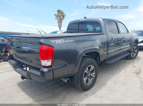 3TMBZ5DNXJM012785 2018 TOYOTA TACOMA Gray Trasero derecho