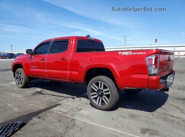 3TMBZ5DNXPM038635 2023 TOYOTA TACOMA Maroon უკანა მარცხენა