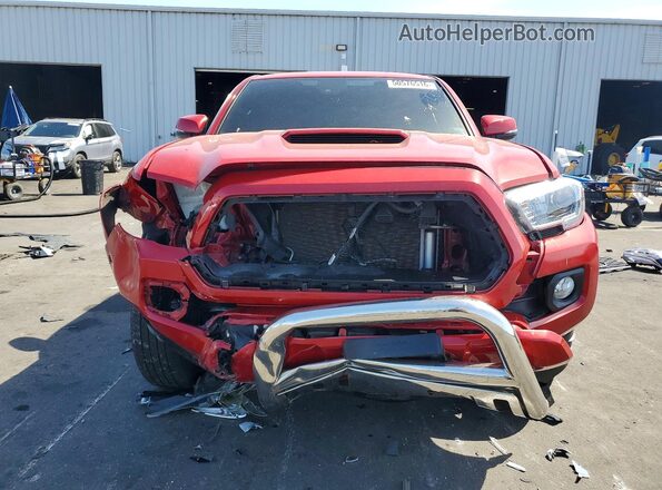 3TMBZ5DNXPM038635 2023 TOYOTA TACOMA Maroon წინა ხედი