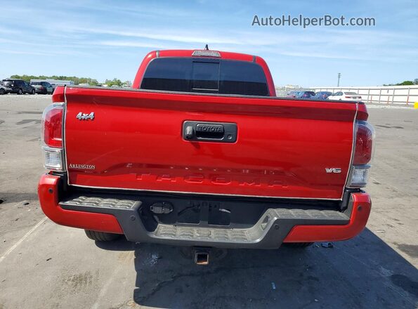 3TMBZ5DNXPM038635 2023 TOYOTA TACOMA Maroon უკანა ხედი