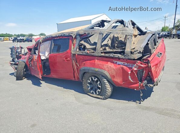 3TMCZ5AN0HM058466 2017 TOYOTA TACOMA Красный Задняя левая четверть