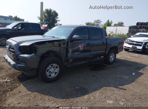 3TMCZ5AN0HM102367 2017 TOYOTA TACOMA Gray Передня ліва чверть