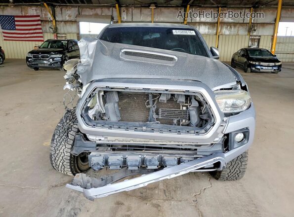 3TMCZ5AN0HM103373 2017 TOYOTA TACOMA Silver Вид спереду