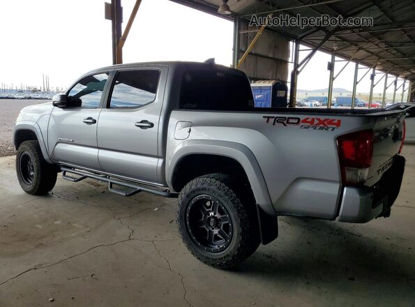 3TMCZ5AN0HM103373 2017 TOYOTA TACOMA Silver Задня ліва чверть