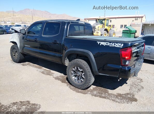 3TMCZ5AN0JM129056 2018 TOYOTA TACOMA Black Задня ліва чверть
