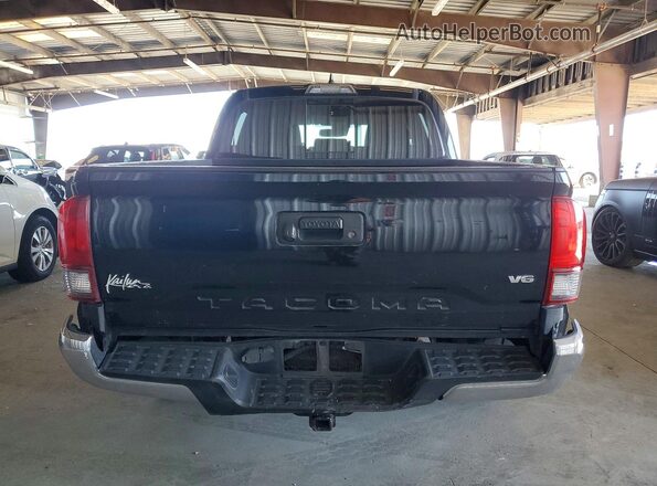 3TMCZ5AN0KM214254 2019 TOYOTA TACOMA Black Вид ззаду