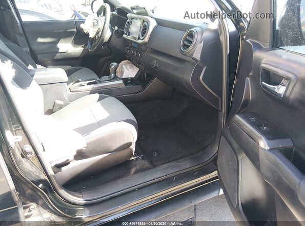3TMCZ5AN0MM374475 2021 TOYOTA TACOMA Black Սալոնի դիմացի տեսք