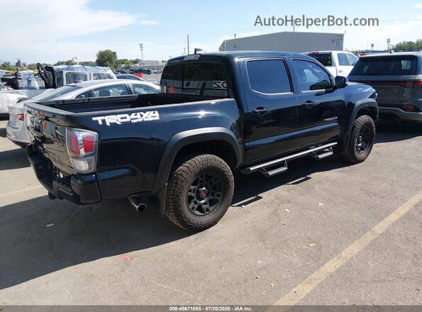 3TMCZ5AN0MM374475 2021 TOYOTA TACOMA Black Հետևի աջ