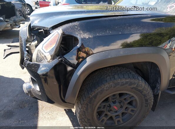 3TMCZ5AN0MM374475 2021 TOYOTA TACOMA Black Դիմացի տեսք