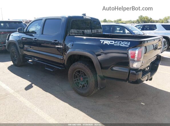 3TMCZ5AN0MM374475 2021 TOYOTA TACOMA Black Հետևի ձախ