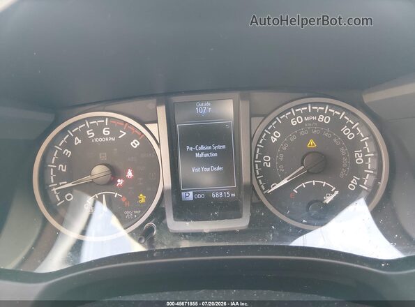 3TMCZ5AN0MM374475 2021 TOYOTA TACOMA Black Հետևի նստատեղերի տեսք