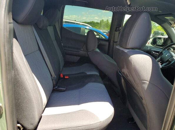3TMCZ5AN0MM394886 2021 TOYOTA TACOMA Зеленый Вид задних сидений