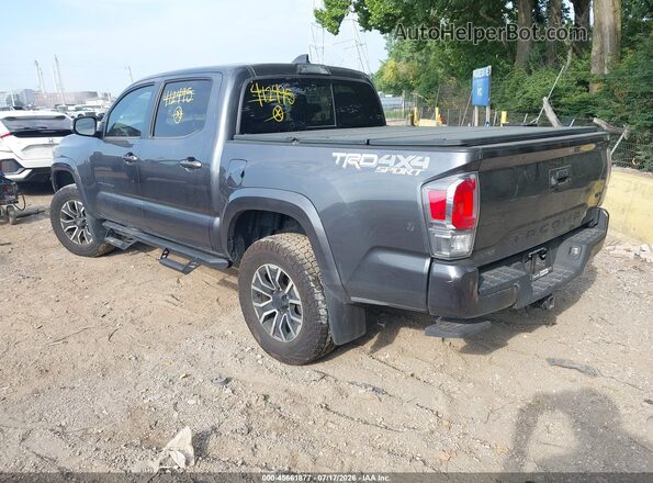 3TMCZ5AN0MM412495 2021 TOYOTA TACOMA Gray Задня ліва чверть