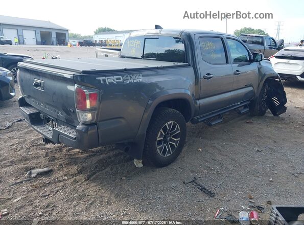 3TMCZ5AN0MM412495 2021 TOYOTA TACOMA Gray Задня права чверть