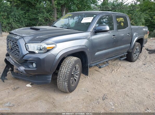 3TMCZ5AN0MM412495 2021 TOYOTA TACOMA Gray Передня ліва чверть
