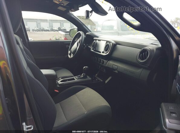 3TMCZ5AN0MM412495 2021 TOYOTA TACOMA Gray Вид салону спереду