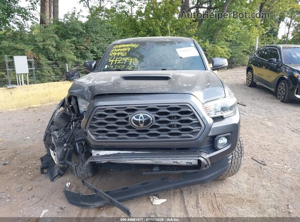 3TMCZ5AN0MM412495 2021 TOYOTA TACOMA Gray Вид щитка приладів