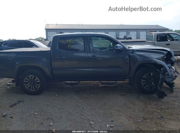 3TMCZ5AN0MM412495 2021 TOYOTA TACOMA Gray Вид задньої частини салону