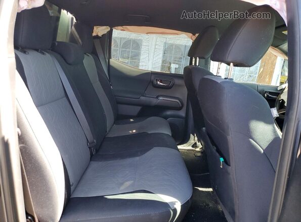 3TMCZ5AN0MM422511 2021 TOYOTA TACOMA Gray Rear seats view