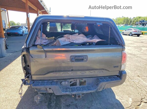 3TMCZ5AN0MM422511 2021 TOYOTA TACOMA Gray Rear view