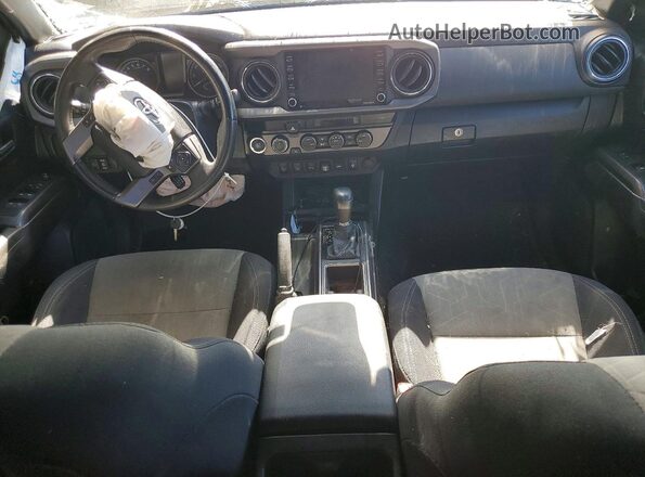 3TMCZ5AN0MM422511 2021 TOYOTA TACOMA Gray Dashboard view