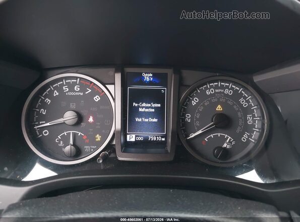 3TMCZ5AN0MM445528 2021 TOYOTA TACOMA White Հետևի նստատեղերի տեսք