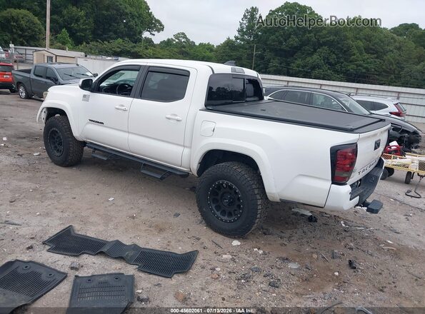 3TMCZ5AN0MM445528 2021 TOYOTA TACOMA White Հետևի ձախ