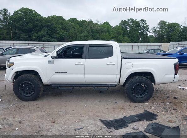 3TMCZ5AN0MM445528 2021 TOYOTA TACOMA White Սալոնի 360 աստիճան տեսք