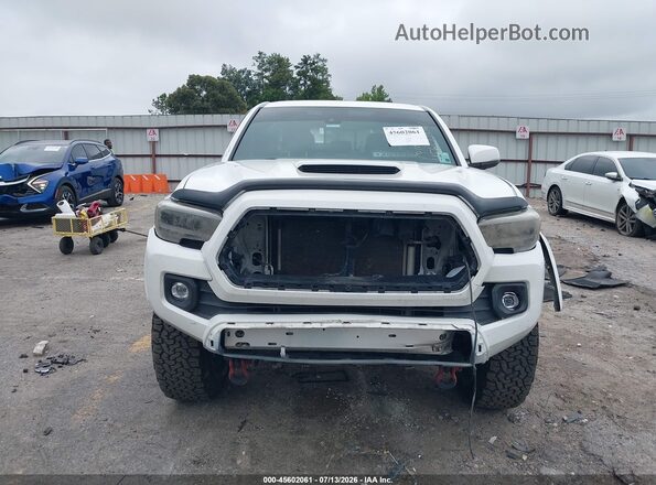 3TMCZ5AN0MM445528 2021 TOYOTA TACOMA White Սարքավորումների վահանակի տեսք