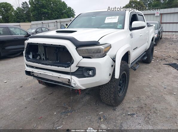 3TMCZ5AN0MM445528 2021 TOYOTA TACOMA White Դիմացի տեսք